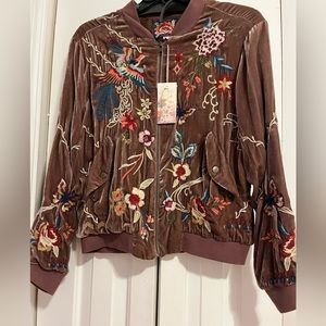 Johnny was bomber jacket